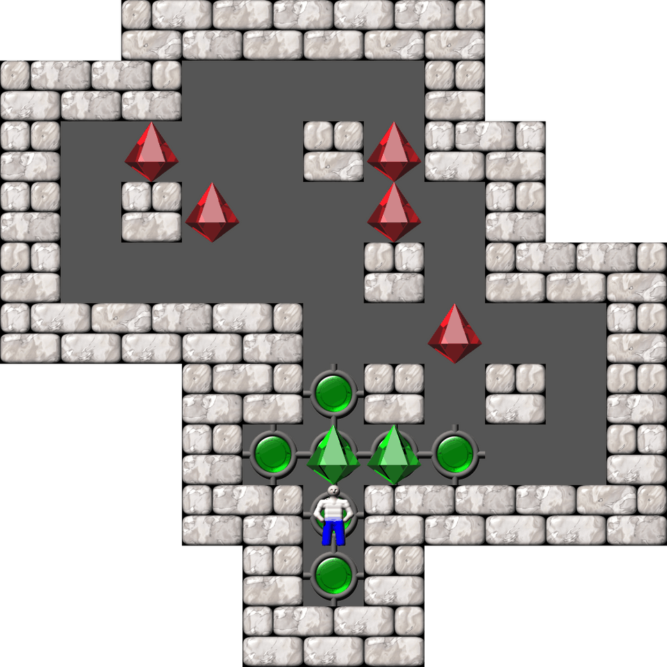 Sokoban Kevin 16 level 79